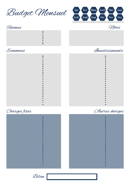 Budget planner : économisez et améliorer votre niveau de vie
